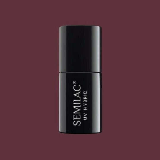 Semilac Classic Ημιμόνιμο Βερνίκι Νυχιών Dark Chocolate 030 7ml