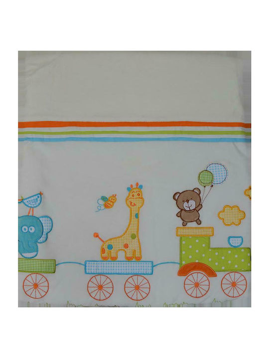 Bebe Stars Κουβέρτα Αγκαλιάς & Λίκνου Safari Βελουτέ Πολύχρωμο 90x110εκ.