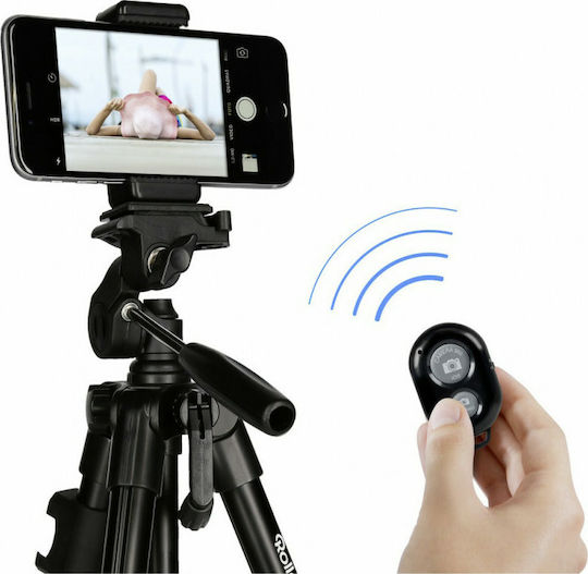 Rollei Traveler Cell Phone Tripod Bluetooth Black