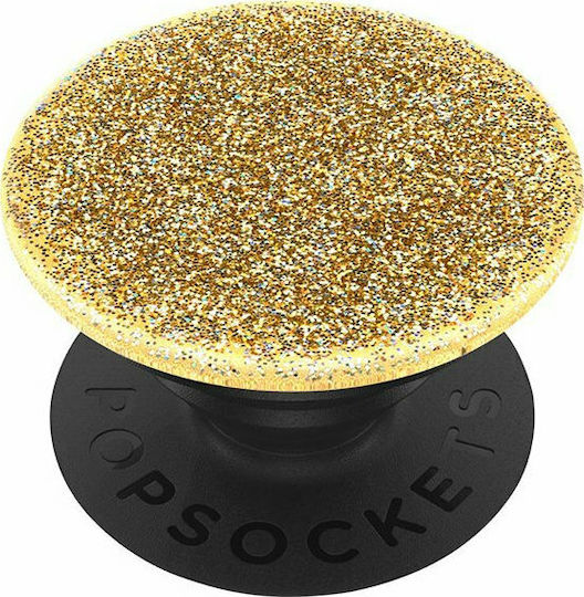 Technovo Pop Socket Κινητού Glitter Χρυσό