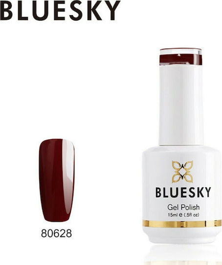 Bluesky 806 Semi-Permanent Nail Polish Oxblood 80628 15ml 1pcs