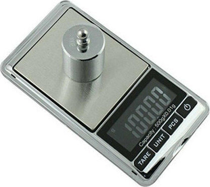 Elektronisch Präzisionswaage mit einer Wiegekapazität von 0.5kg und einer Unterteilung von 0.01gr