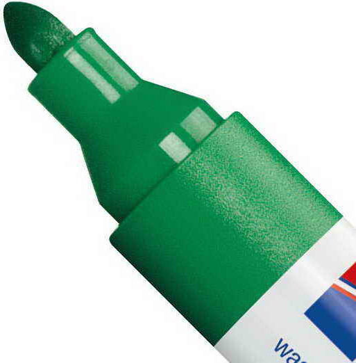 Edding Textile Marker 4500 Marker Wash-resistant Green for Fabric Στρογγυλή Μύτη