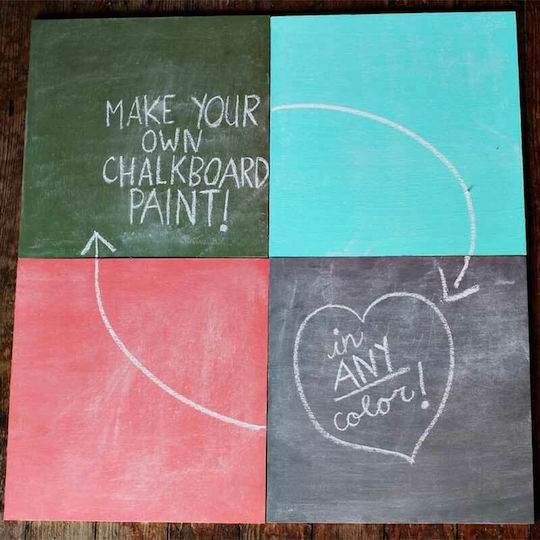 Tetralux Chalkboard Vopsea acrilică Negru Vopsea specială pentru crafturi 750ml