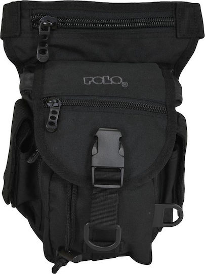 Polo Gun Military Pouch Thigh Black 3lt