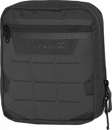 Pentagon EDC Pouch Military Pouch Belt made of Cordura Black 2.3lt