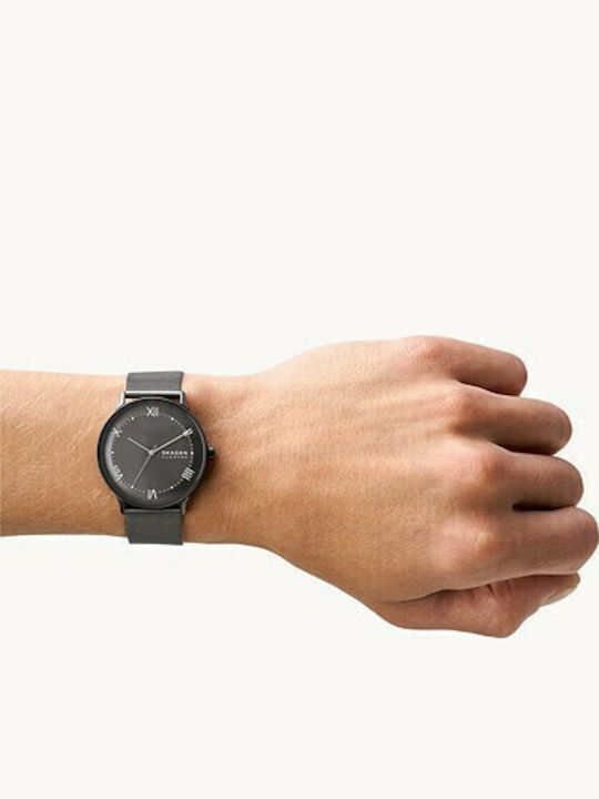 Skagen Nillson Ρολόι Μπαταρίας με Μεταλλικό Μπρασελέ Skagen Nillson Ρολόι Μπαταρίας με Μεταλλικό Μπρασελέ