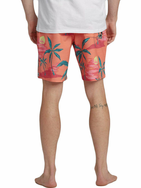 Billabong Sundays Pro Ανδρικό Μαγιό Βερμούδα Πορτοκαλί