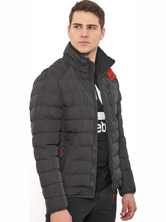 G736 Winter Jacke Puffer Gray