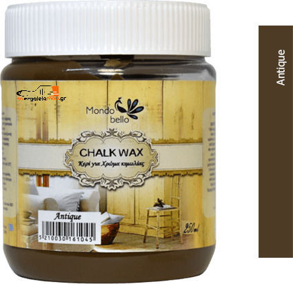 Mondobello Chalk Wax for Chalk Paint Antique Brown 250ml 030701002