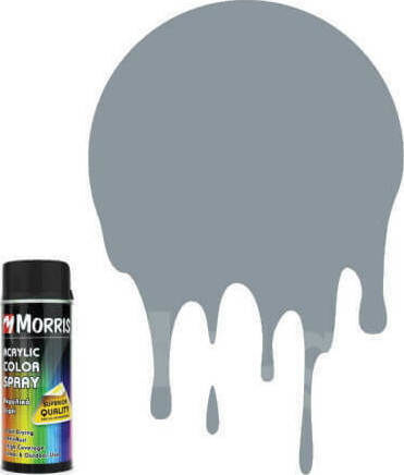 Benman Σπρέι Βαφής Acrylic με Γυαλιστερό Εφέ Silver Grey RAL 7001 400ml