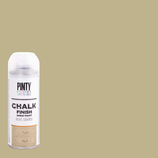 Pinty Plus Chalk Finish Paint Spray Κιμωλίας Paint Beige 400ml CK800