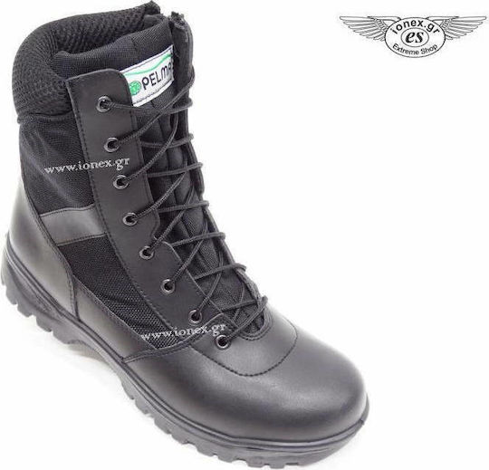 Aeropelma Military Boots Dueto 403 Leather Black 403