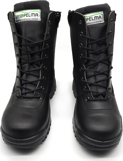 Aeropelma Military Boots Dueto 403 Leather Black 403