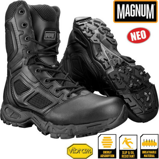 Magnum Στρατιωτικά Αρβύλα Elite Spider 8.0 από Cordura Μαύρα