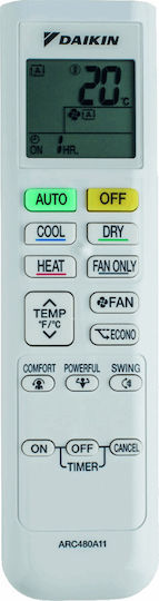 Daikin Comfora FTXP-M Klimaanlage Inverter 18000 BTU A++/A+ mit Dreidimensionale Luftströmung