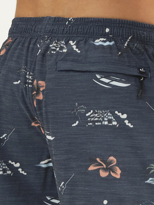 Ανδρικό Μαγιό Σορτς Midnight Blue με Σχέδια 211.EM505.12-MIDNIGHT-BLUE
