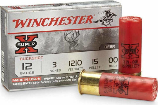 Winchester Физически Super-X 15куршума Super Magnum 5бр