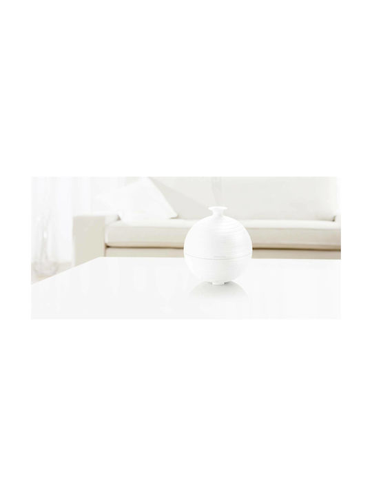 Medisana LED Aromatherapie-Diffusor Ultraschall mit Timer Weiß 300ml 60082