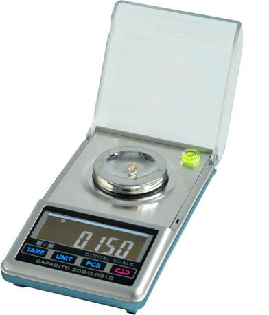 Fuzion DS-26 Electronic Precision Commercial Scale with Weighing Capacity of 0.05kg and Division 0.001gr