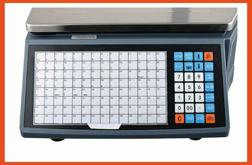 ICS ILS-1100 Ηλεκτρονική Ζυγαριά Λιανικής με Κολώνα και Δυνατότητα Εκτύπωσης Ετικετών με Ικανότητα Ζύγισης 30kg και Ακρίβεια 10gr