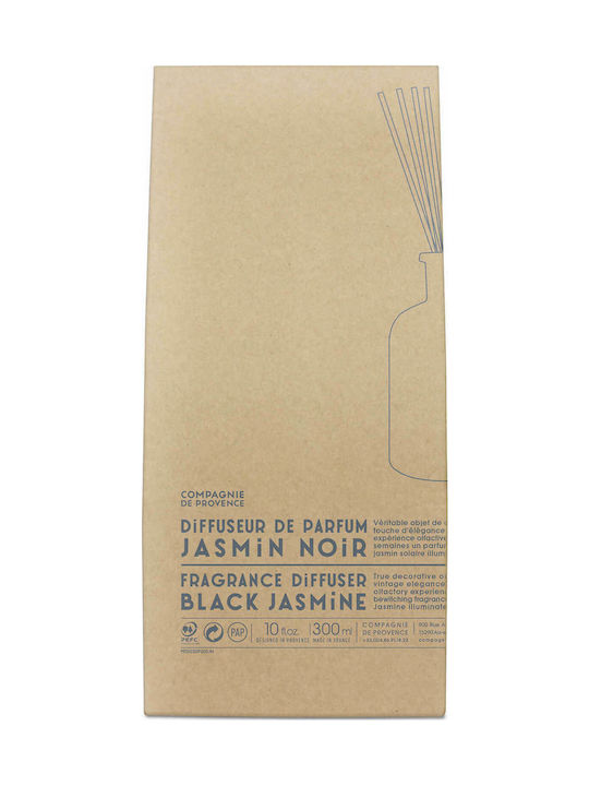Compagnie De Provence Nachfüllflüssigkeit für Diffuser mit Duft Schwarzer Jasmin PF0102RD300JN 300ml