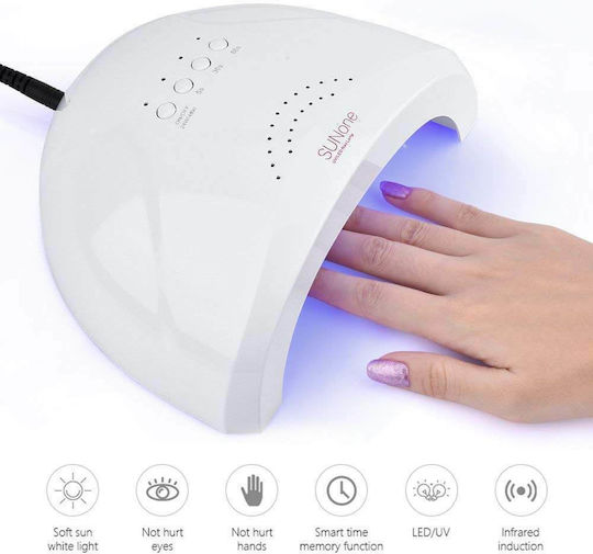 SUN ONE UV Sun One Nail Polish Curing Lamp UV / LED 48W White