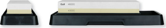 Kai Knife Sharpening Stone Double with Density 3000/6000 25.2x9.4x3.5cm