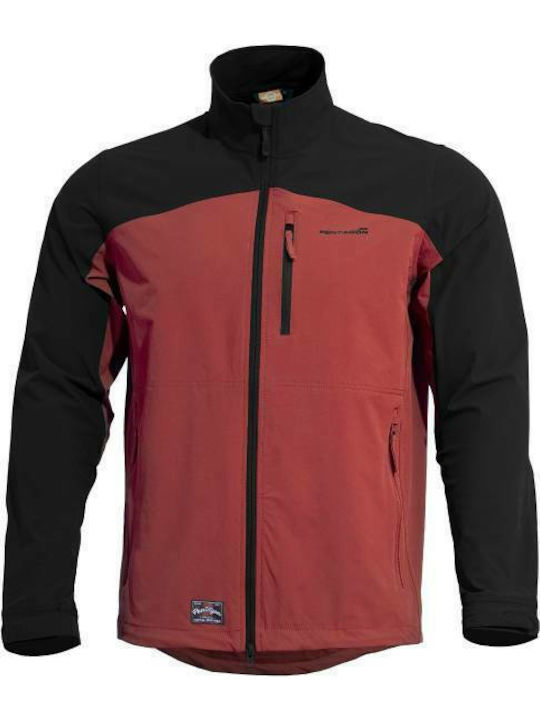 Pentagon Elite Αδιάβροχο Κυνηγετικό Μπουφάν Softshell Κόκκινο