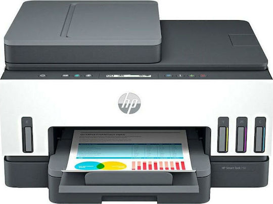 HP Smart Tank 750 All-in-One Farbe Multifunktionsdrucker Tintenstrahl
