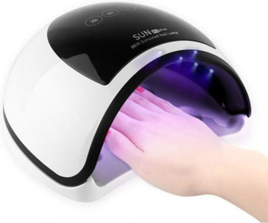 Sun Sun H2 Plus Лампа за изпичане на нокти UV / LED 96W Черен