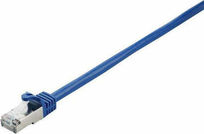 V7 S/FTP Cat.6a Ethernet Network Cable 2m Blue 1pcs