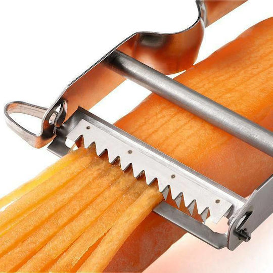 Victorinox Julienne Fruit and Vegetable Peeler and Cleaner with Julienne Blade Stainless Steel