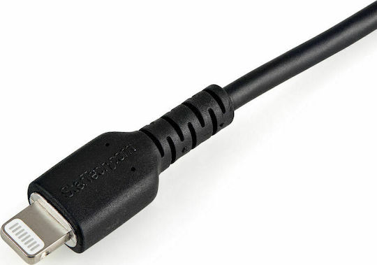 StarTech USB to Lightning Cable Μαύρο 0.3m