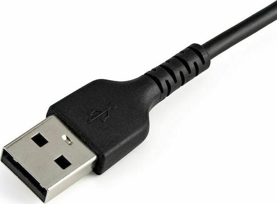 StarTech USB to Lightning Cable Μαύρο 0.3m