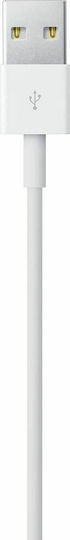 Apple USB-A to Lightning Cable Λευκό 1m MD818ZM/A