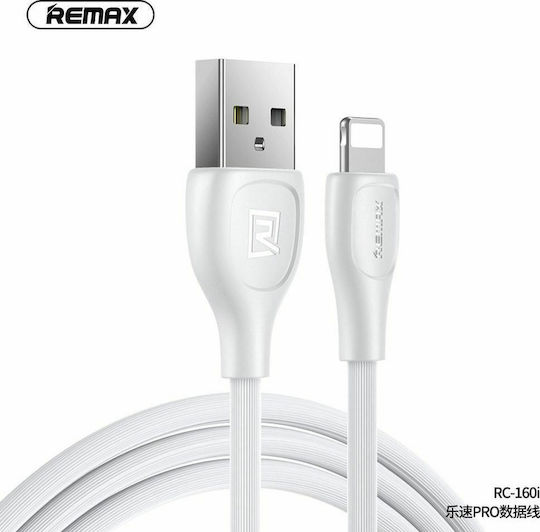 Remax Regular USB to Lightning Cable Λευκό 1m (Lesu)