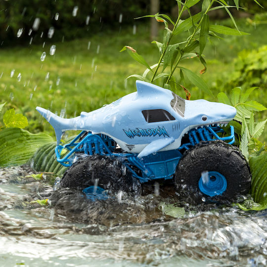 Spin Master Monster Jam Megalodon Storm Mașină Teleghidată Monster Truck Gri