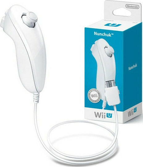 Nintendo Wii Nunchuck Controller Verkabelt Für Wii / Wii U Weiß
