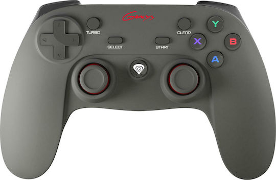 Genesis PV65 Ασύρματο Gamepad για PC / PS3 Μαύρο