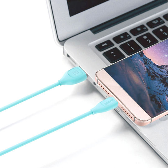 Remax Regular USB to Lightning Cable Μαύρο 1m (Lesu)