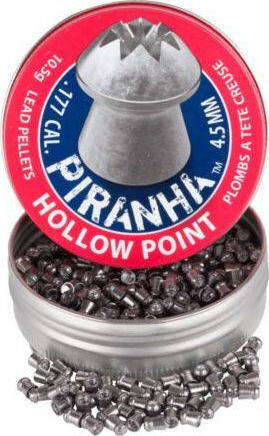 Crosman Piranha Hollow Point 400τμχ 4.5mm