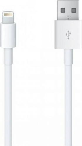 Apple USB-A to Lightning Cable White 1m (MXLY2ZM/A)