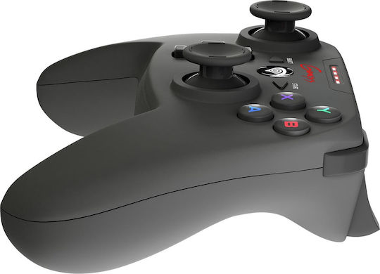Genesis PV58 Ασύρματο Gamepad για PC / PS3 Μαύρο