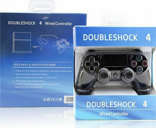 iSmart DoubleShock 4 Ασύρματο Gamepad για PS4 Μαύρο