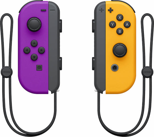 Nintendo Joy-Con Set Wireless Gamepad for Switch Purple/Neon Orange