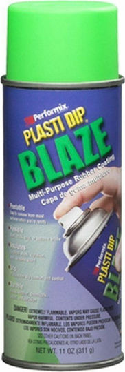 Plasti Dip Σπρέι Προστατευτικού Φιλμ Performix Blaze με Ματ Εφέ Green 400ml