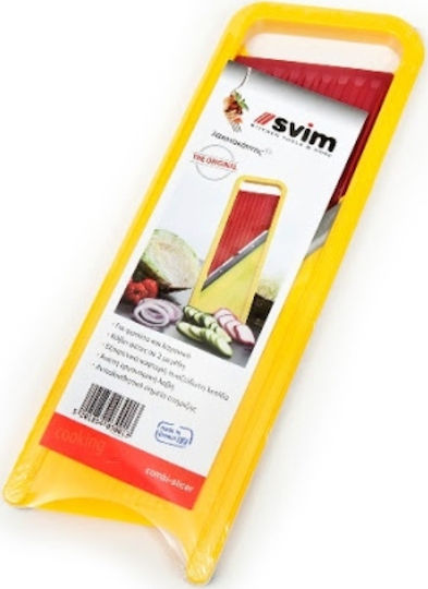 Svim Vegetable Slicer 34×11.5×1.5 Cm Plastic Stainless Steel Blade