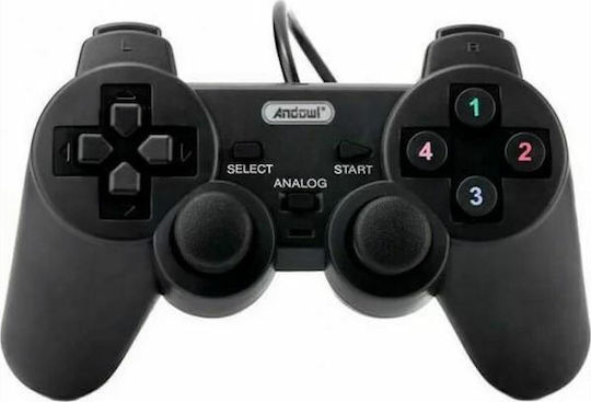 Foyu Foyu B-902 Ενσύρματο Gamepad για PC / PS3 Μαύρο