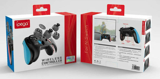iPega 9139 Wireless Gamepad pentru Switch Negru